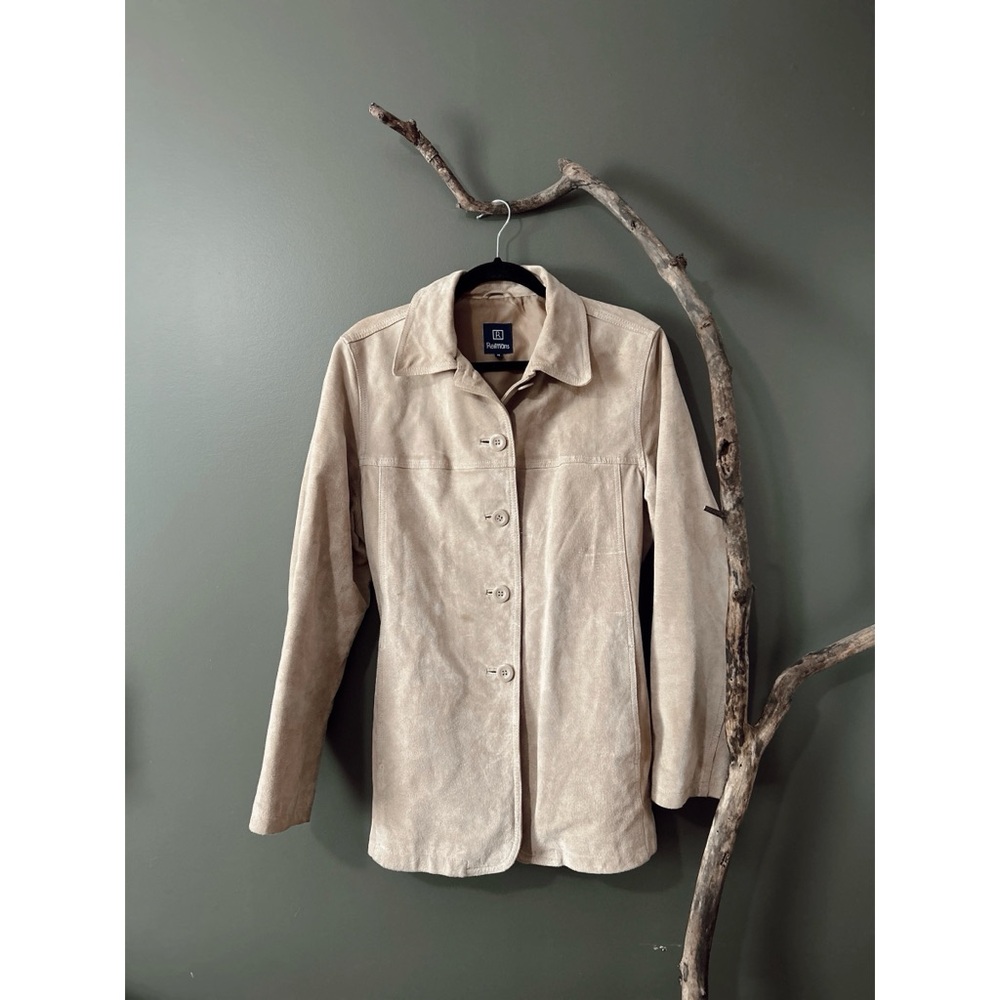 Vintage Genuine Leather Suede Jacket